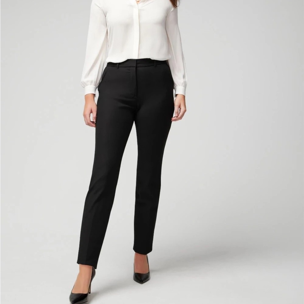 White House Black Market Elle Slim Ankle curvy pants